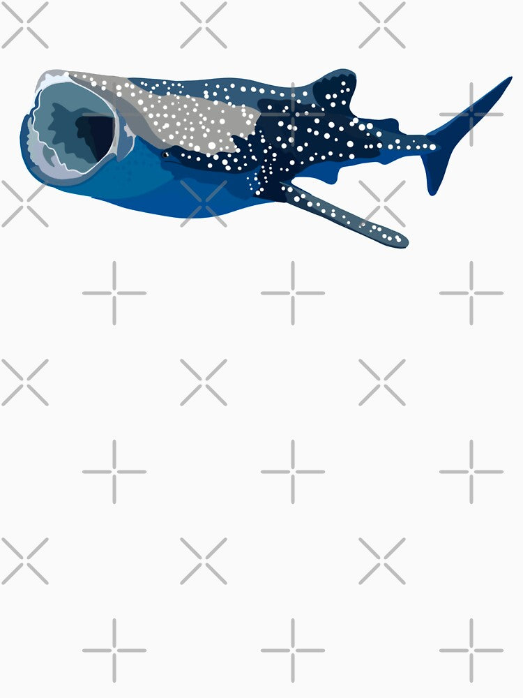 W is for Whale Shark,Whale Shark Artwork – Gentle Giant of the Ocean Illustration and Marine Wildlife Design by PrettylittlepastelUk