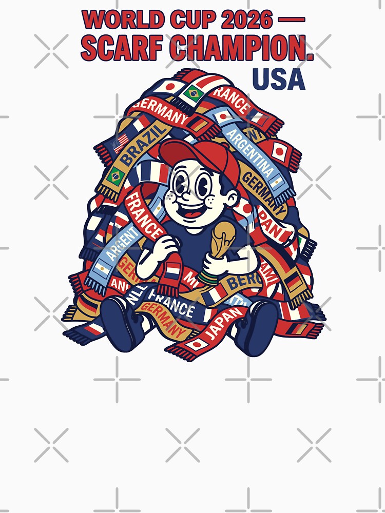 Soccer 2026 — Scarf Champion USA V2 by 1RSN
