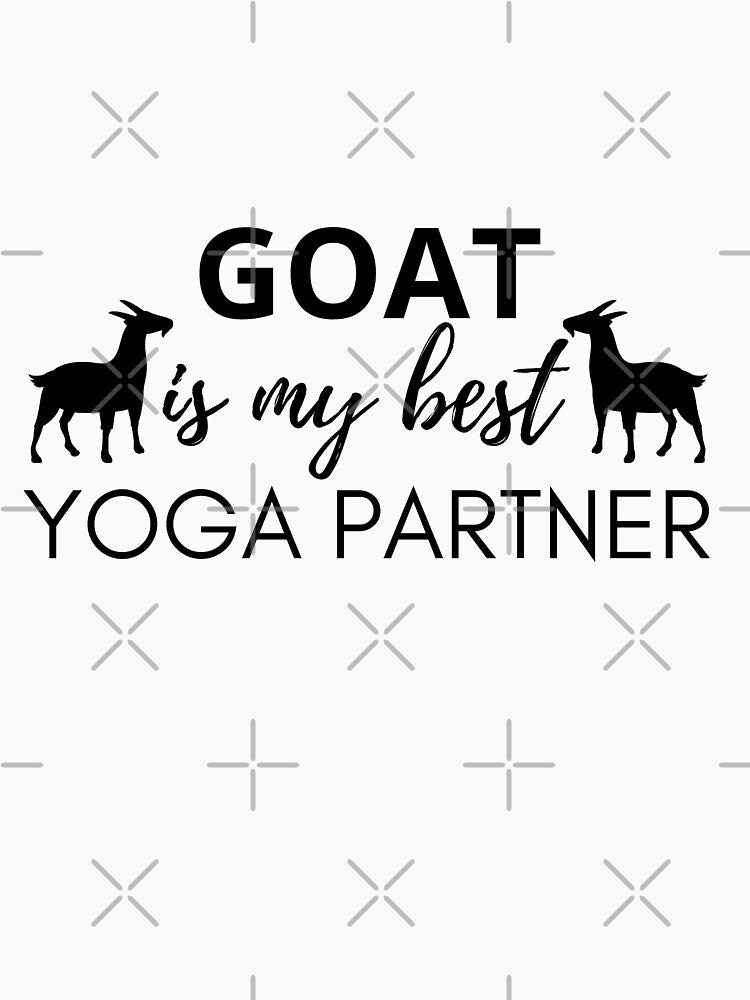 Goat Yoga Partner Goat Therapy by Dilabirdy
