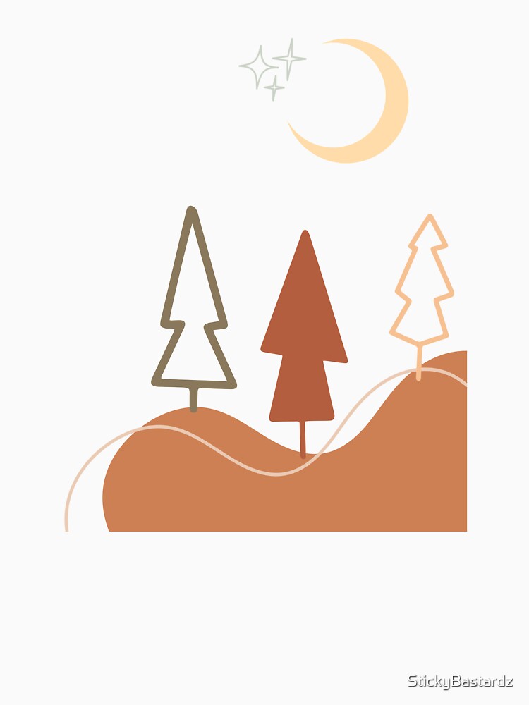 Nature Minimalist Aesthetic Landscape Design by StickyBastardz