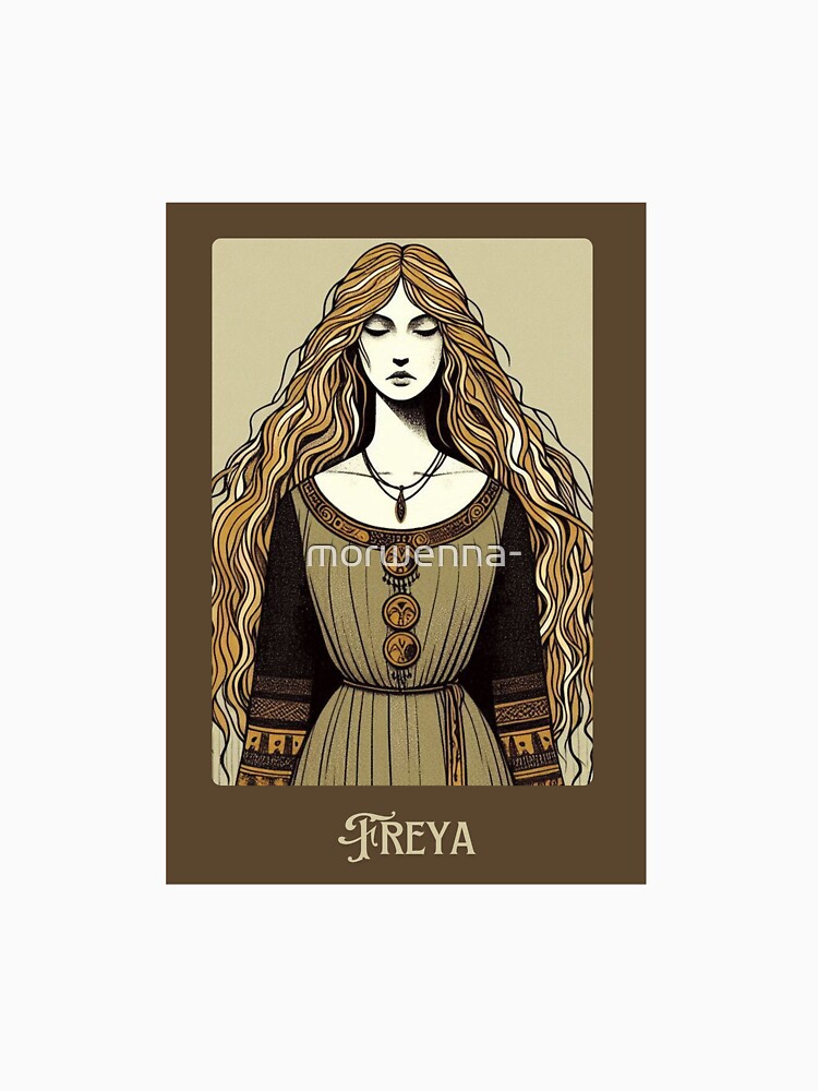 Freyja: Goddess of Love, War, and Seiðr Magic by morwenna-