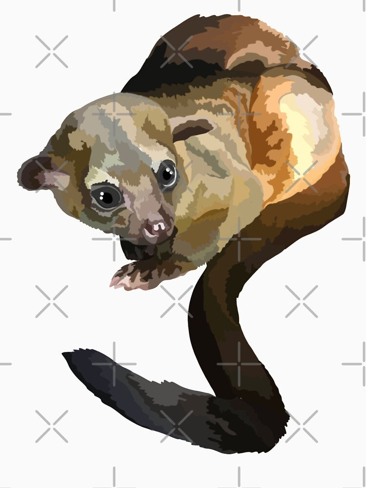 K is for Kinkajou Keeper ,Kinkajou Keeper Design – Dedicated Tropical Mammal Care and Wildlife Keeper Artwork by PrettylittlepastelUk