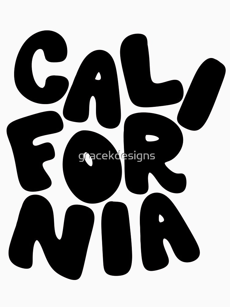 Minimalist california by gracekdesigns