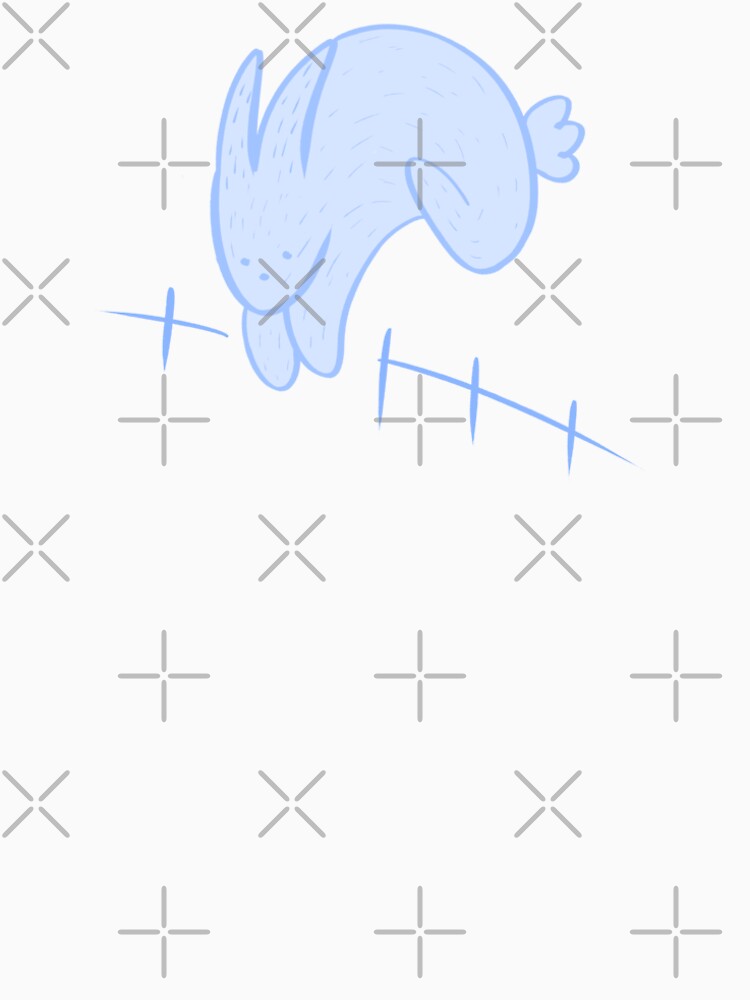 blue rabbit by tsipka
