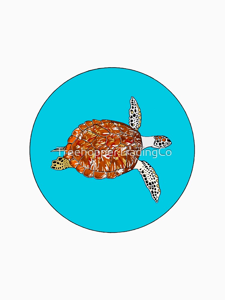 ENDANGERED- Green Sea Turtle by TreehopperTradingCo