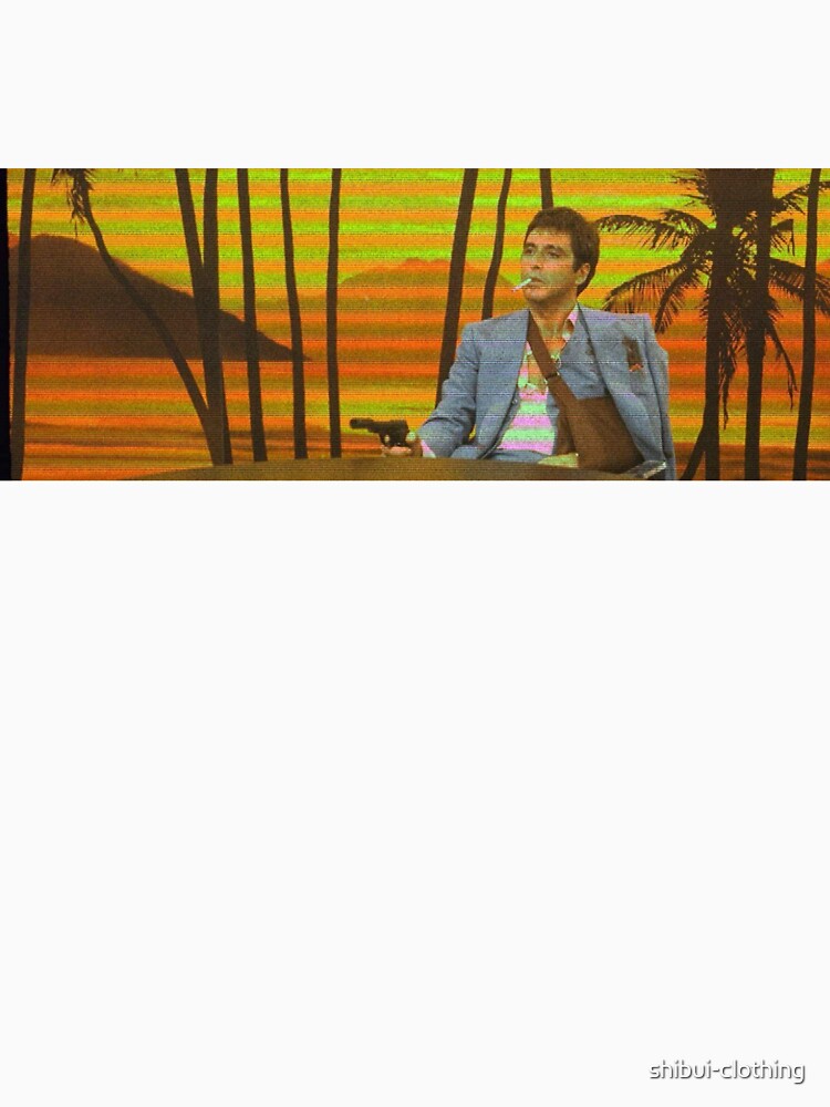 Scarface sunset by shibui-clothing