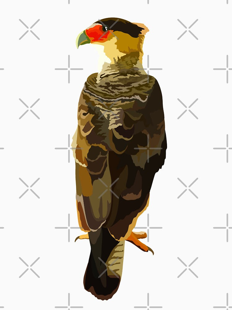 C is for Carcara,Caracara – Bold South American Bird of Prey by PrettylittlepastelUk