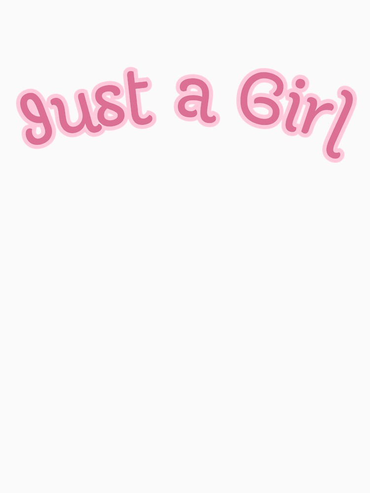 Just a Girl – Minimal Pink by KleanGirlAesthetics