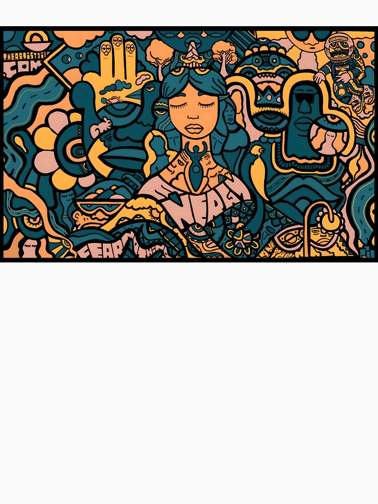 Energy: Mystic, Goddess Surreal Art by mateoastronauto