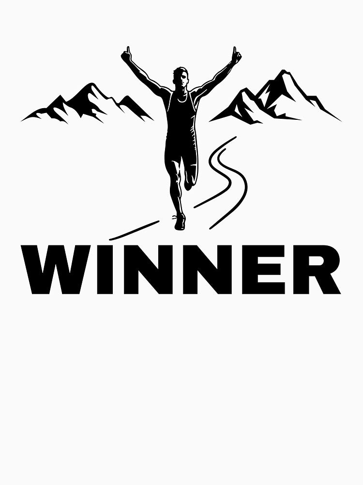 Ultra Race Winner - trail running by CypisDesign