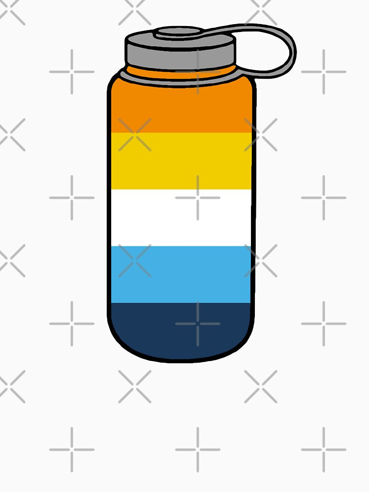 Aro Ace Pride Nalgene Water Bottle by maura41