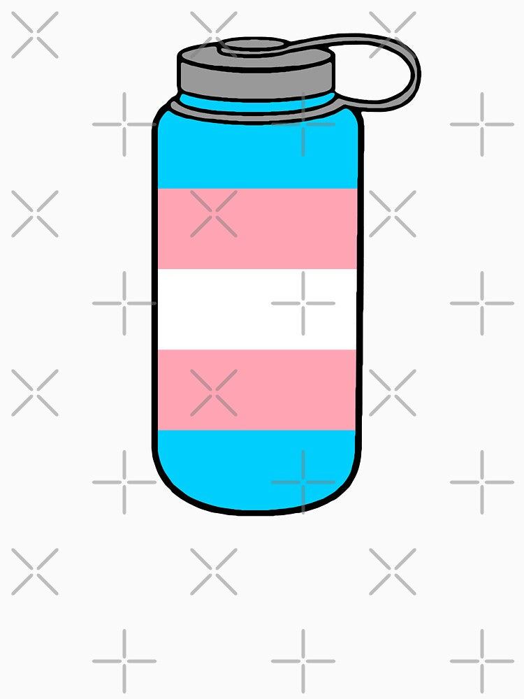 Trans Nonbinary Pride Nalgene Water Bottle by maura41