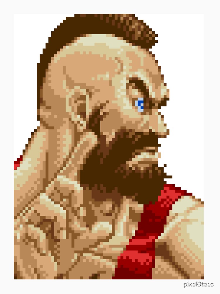 Super Street Fighter II - Zangief by pixel8tees