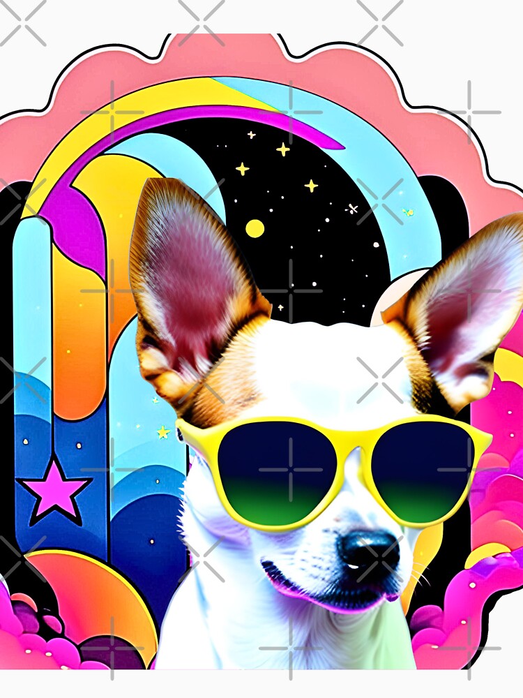Cute Cool  Dog  love by Chutipol