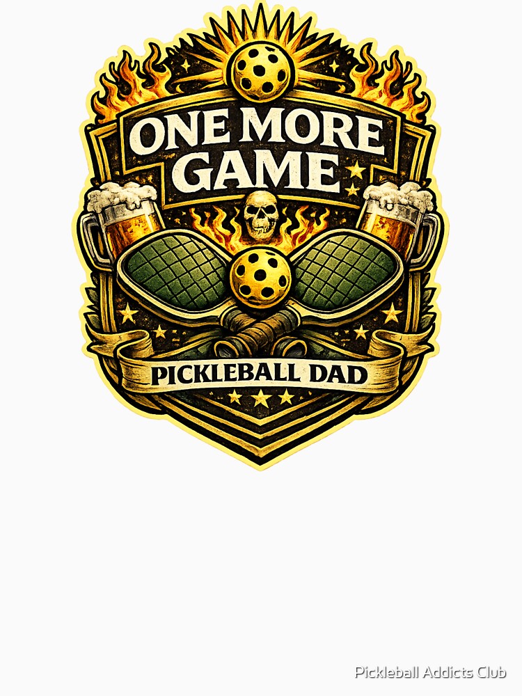 One More Game? – Hardcore Pickleball Dad Edition by Pickleball Addicts Club