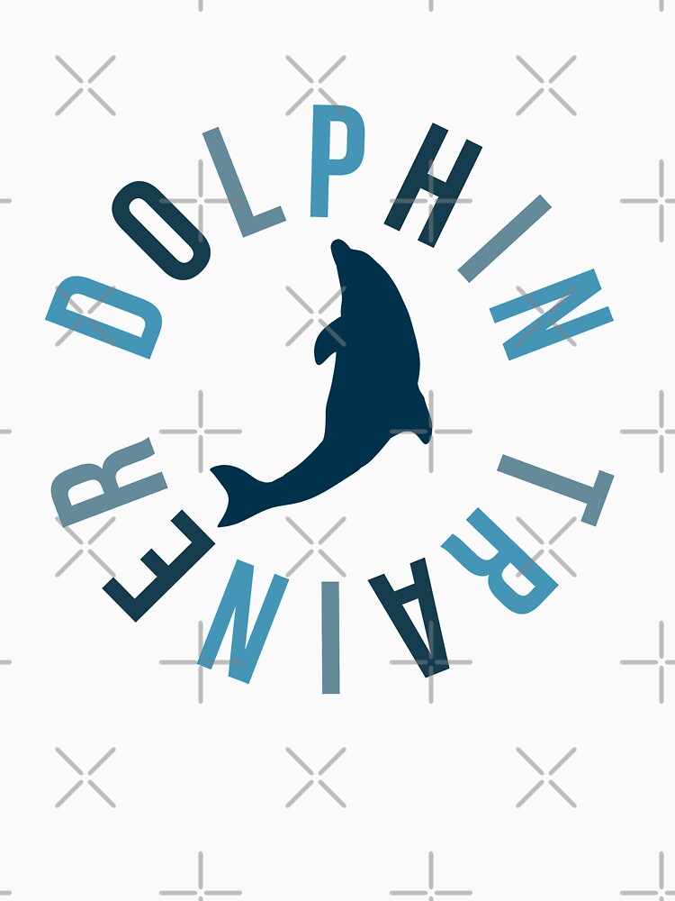 D is for Dolphin Trainer ,Dolphin Trainer Design – Dedicated Marine Mammal Care and Training Artwork by PrettylittlepastelUk