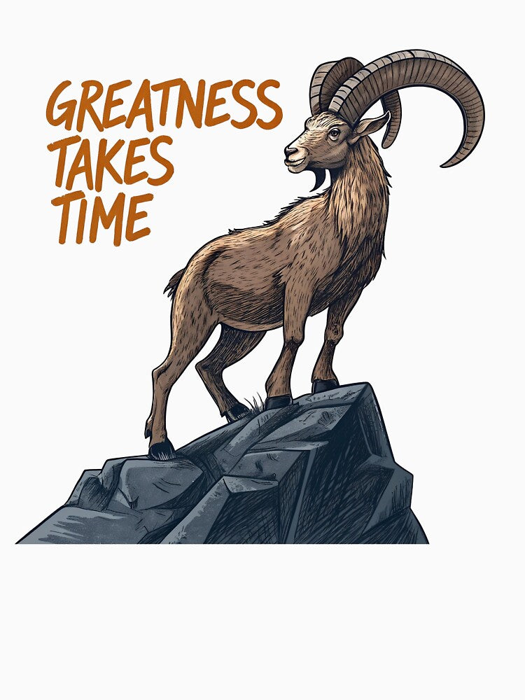 GREATNESS TAKE TIME by WILDWEAR COLLECTION