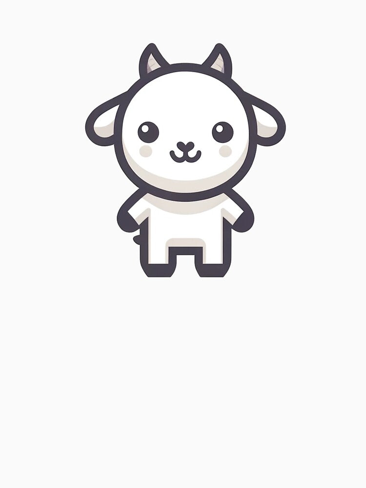 Cute Cartoon Goat by YuckUncky
