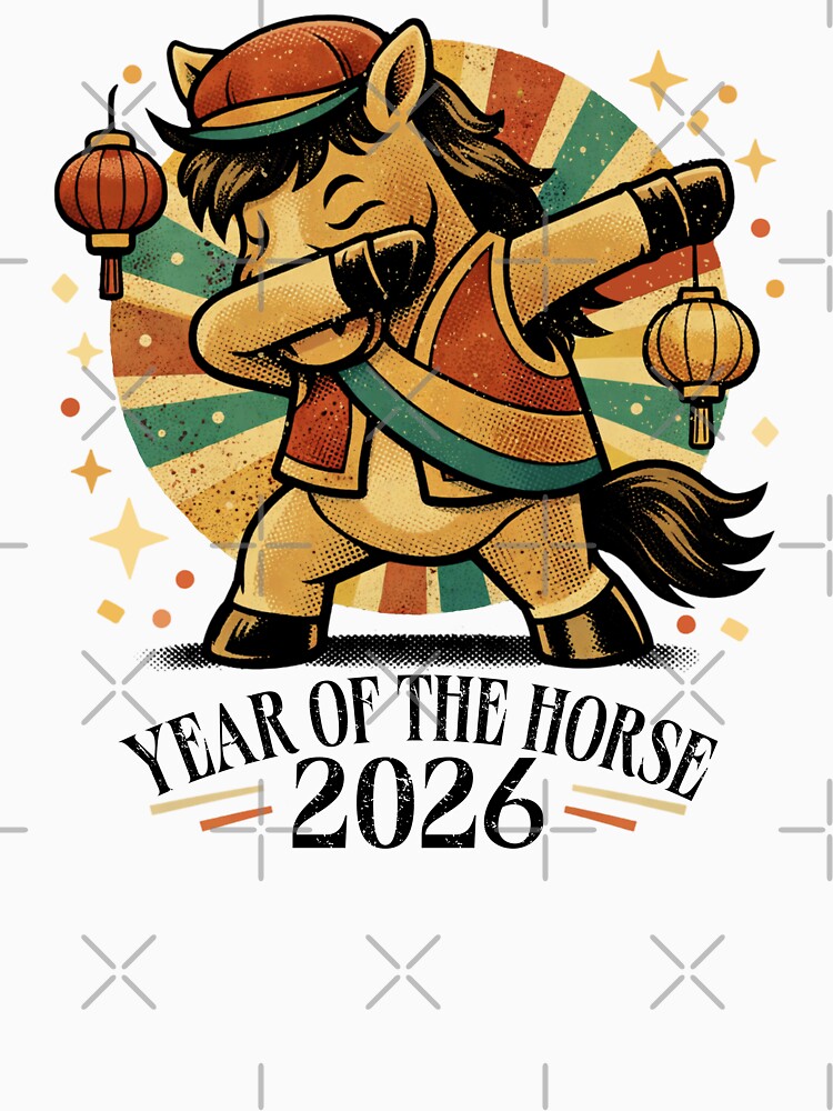Year of the Horse 2026 Celebration by FreshVibe Prints