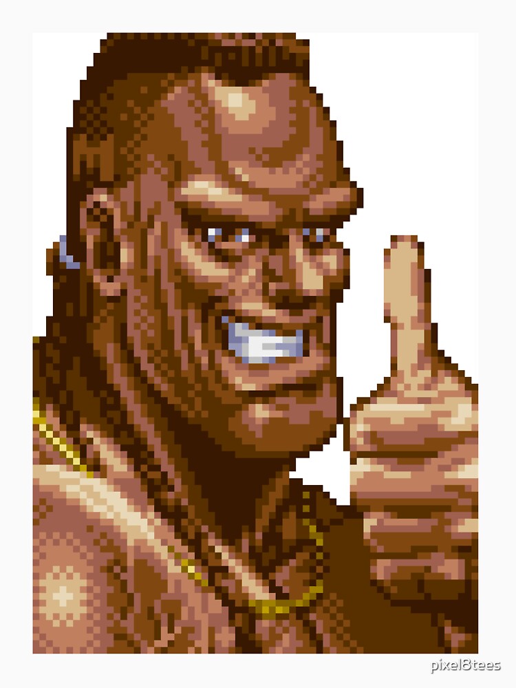 Super Street Fighter II - Jax by pixel8tees