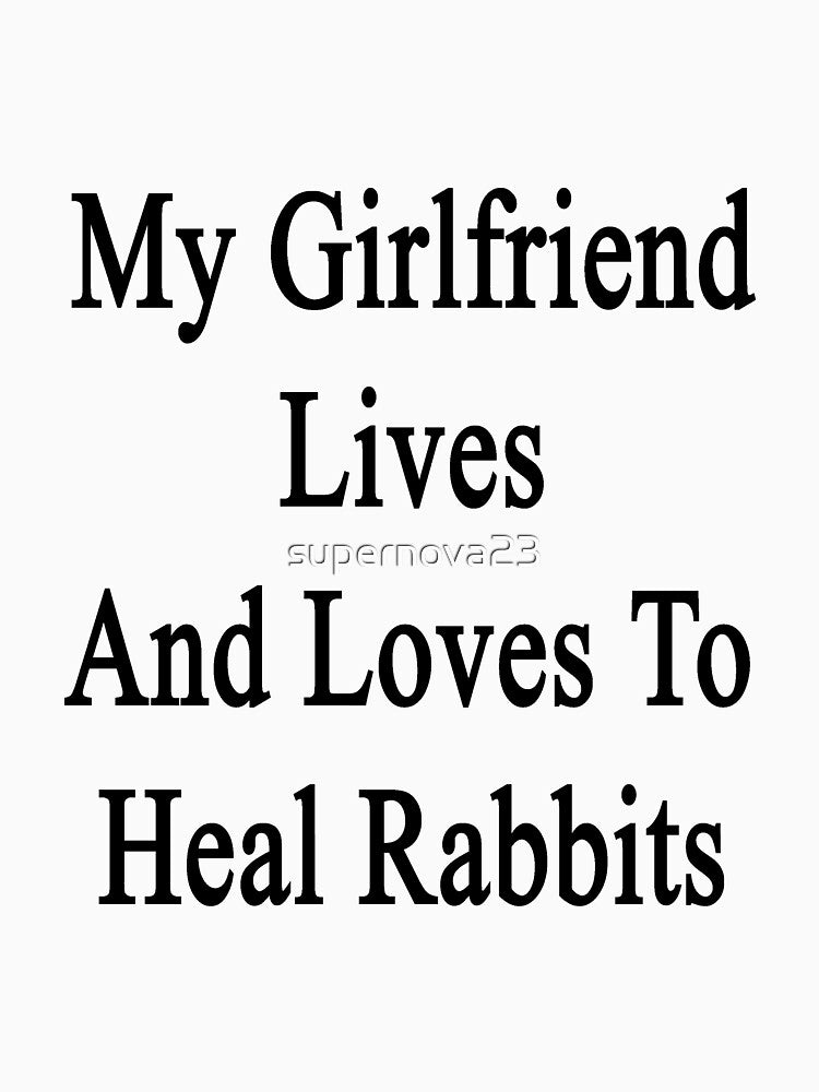 My Girlfriend Lives And Loves To Heal Rabbits by supernova23