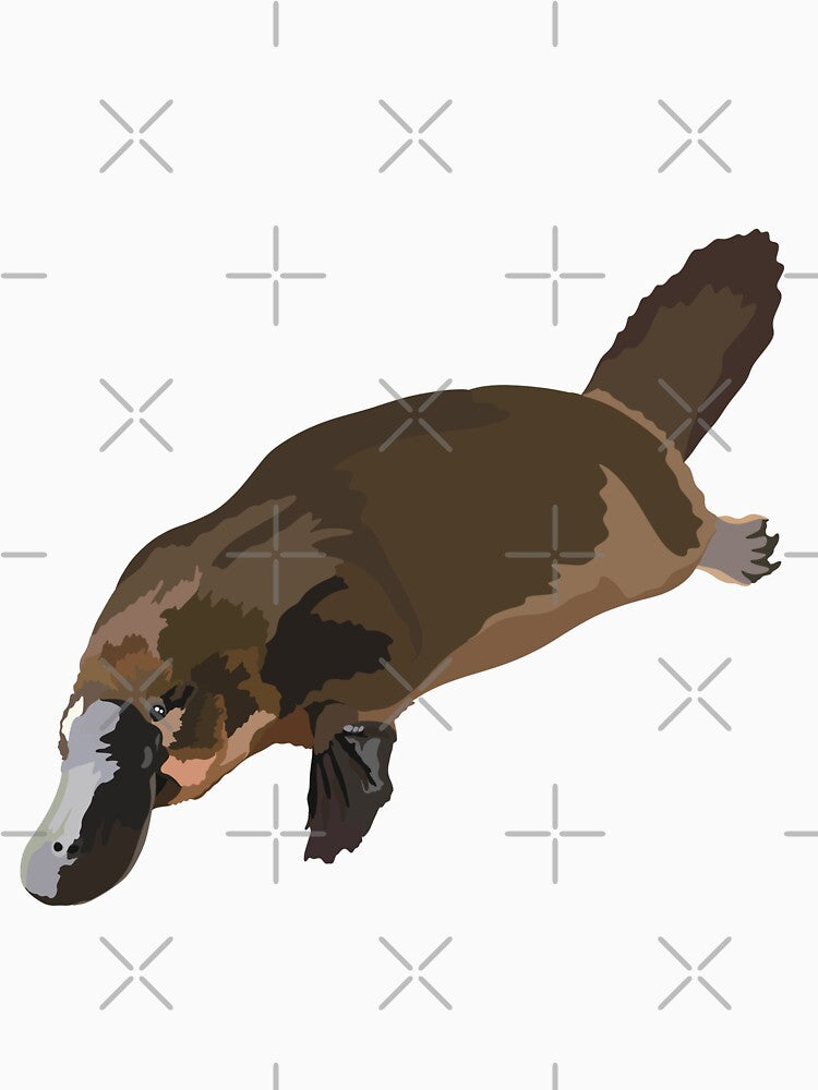 P is for Platypus, Platypus – Weird and Wonderful Wildlife Design for Animal Lovers by PrettylittlepastelUk