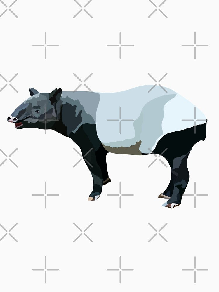 M is for Malayan Tapir by PrettylittlepastelUk