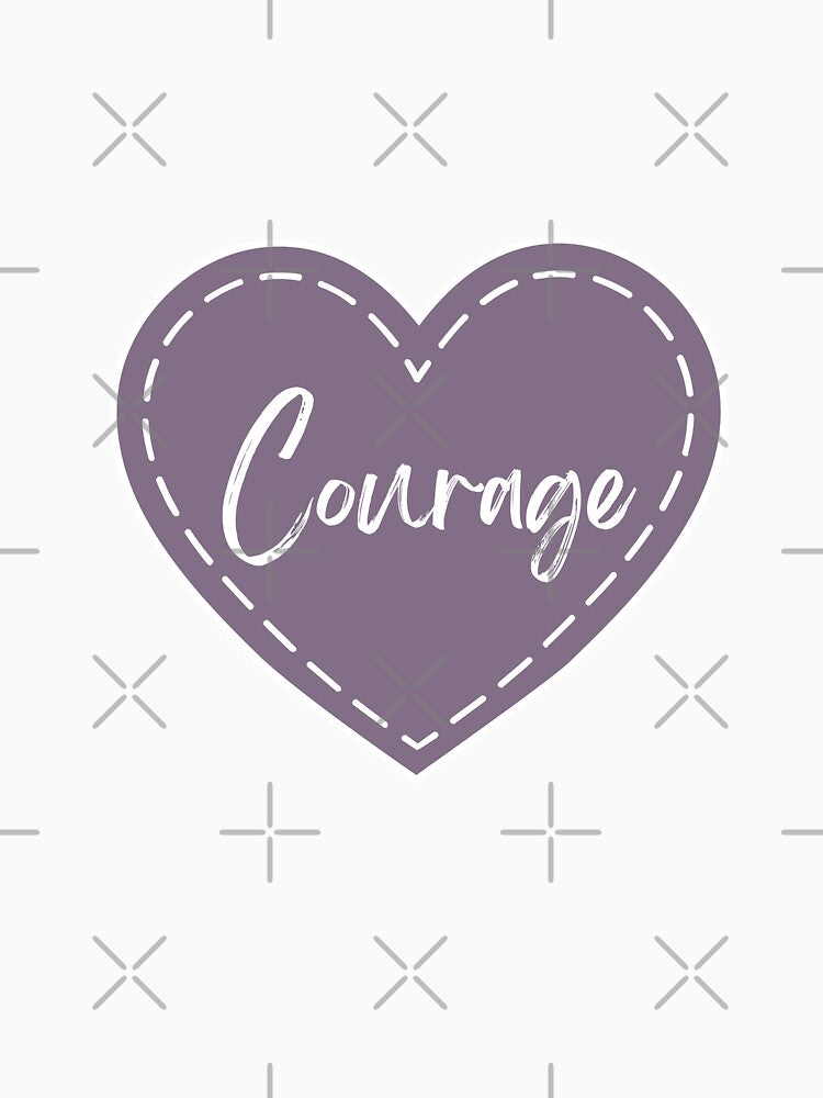 Courage cowardly dog - Heart by bsrishika