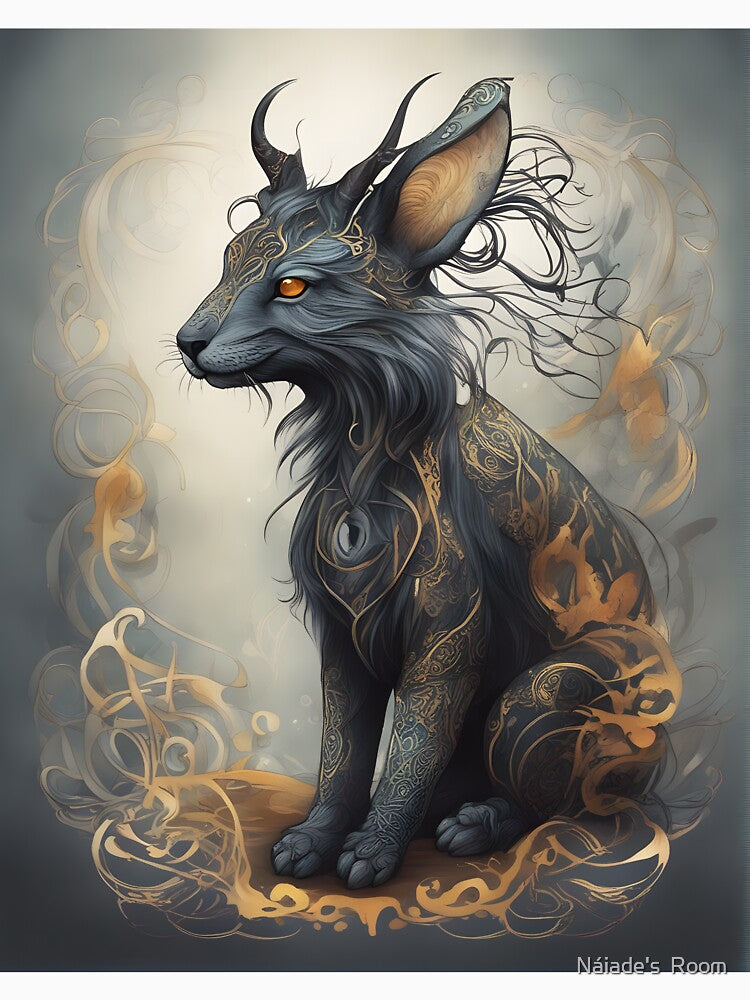 Celtic Pooka (Cat Form 2) by Náiade's  Room