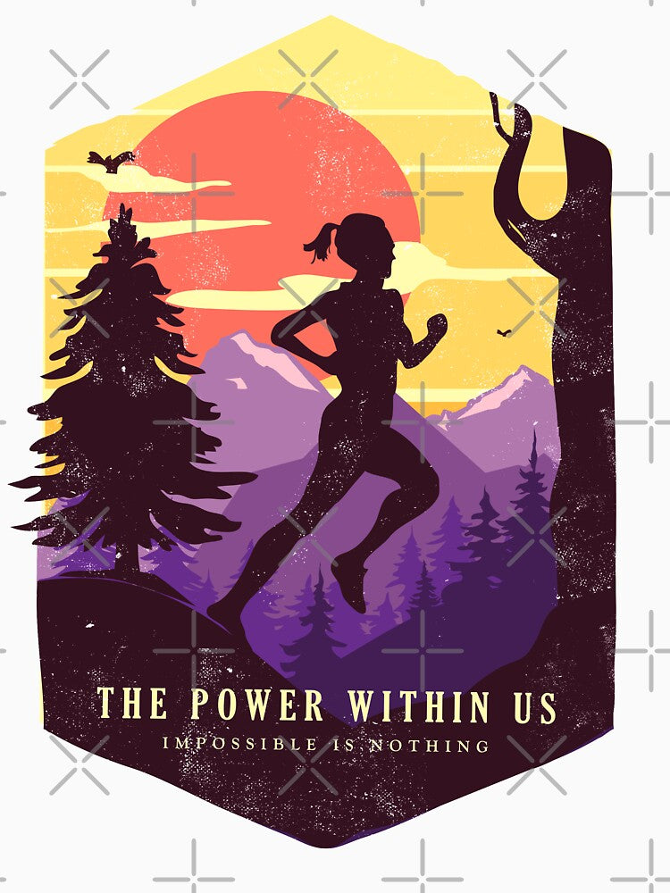 The Trail Runner Life - The Power Within Us ( All the Lady Version ) by WULFLAND ARTS
