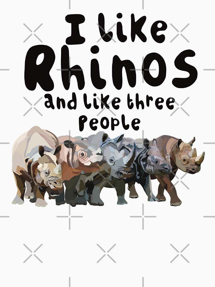 R is for Rhino, R is for Rhino ,Rhino – Powerful African and Asian Wildlife Illustration by PrettylittlepastelUk
