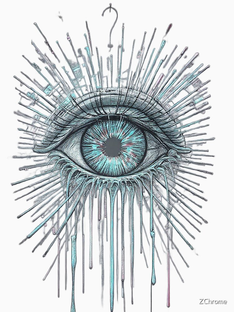 Cyber Eye – Y2K Futuristic Chrome Vision by ZChrome