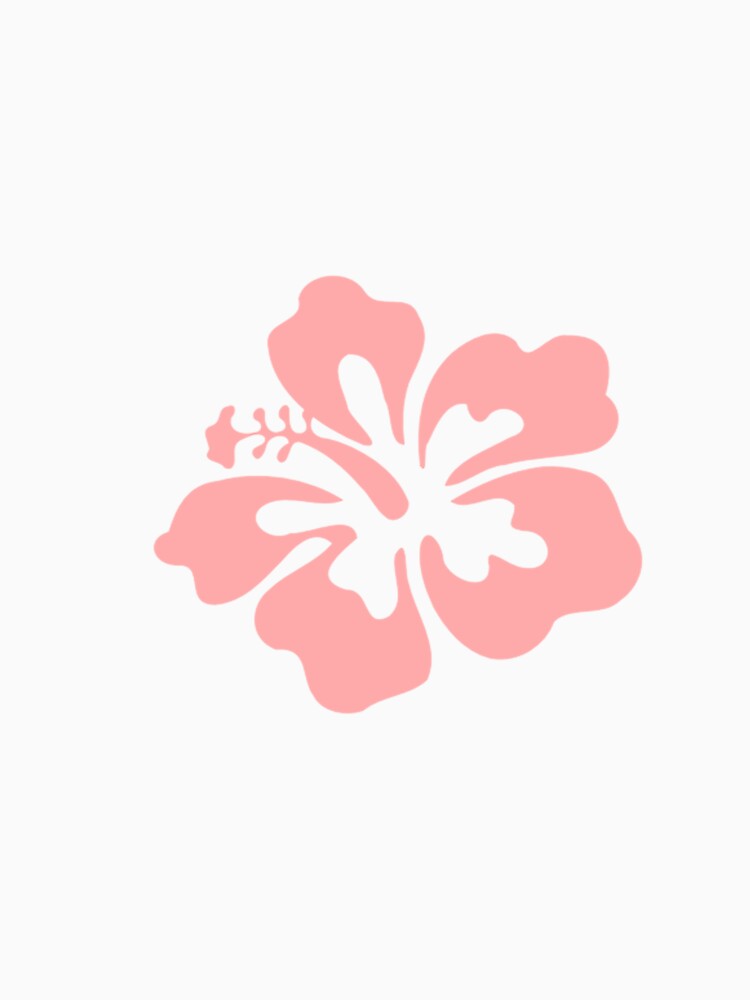 aesthetic pink hibiscus flower by xoxo,  hannah