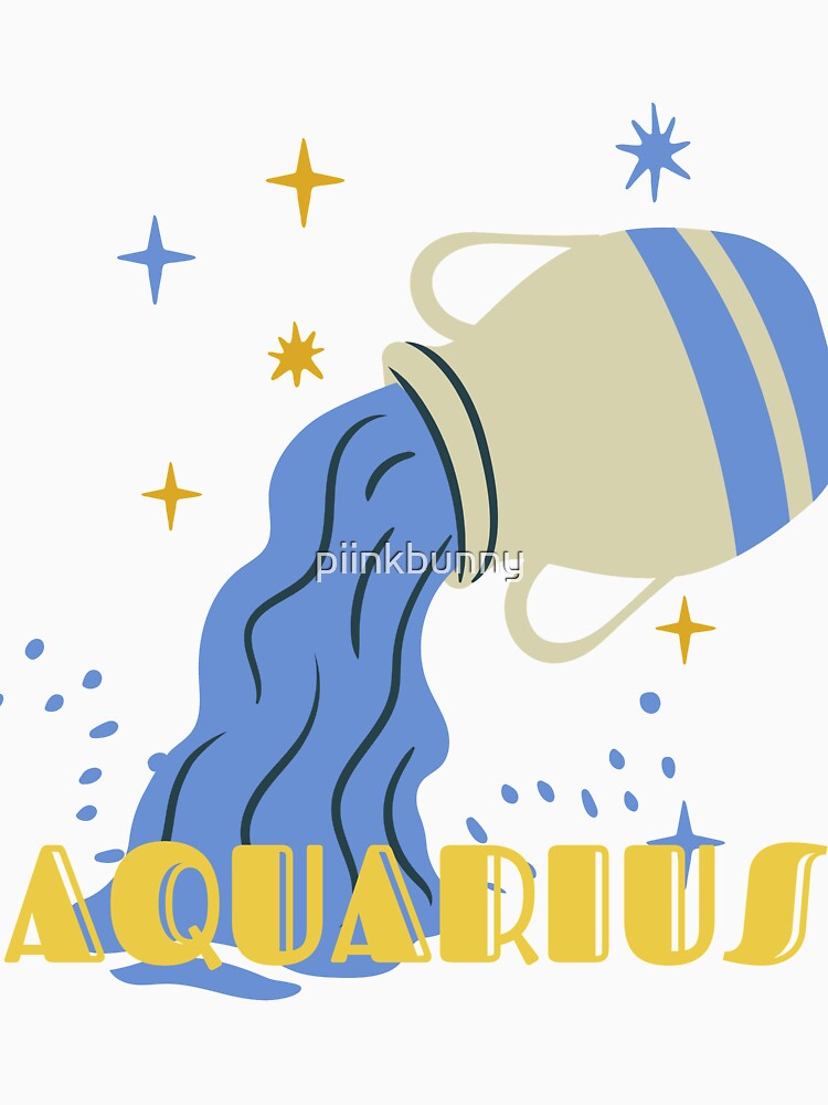 AQUARIUS - Zodiac Sign Series by piinkbunny