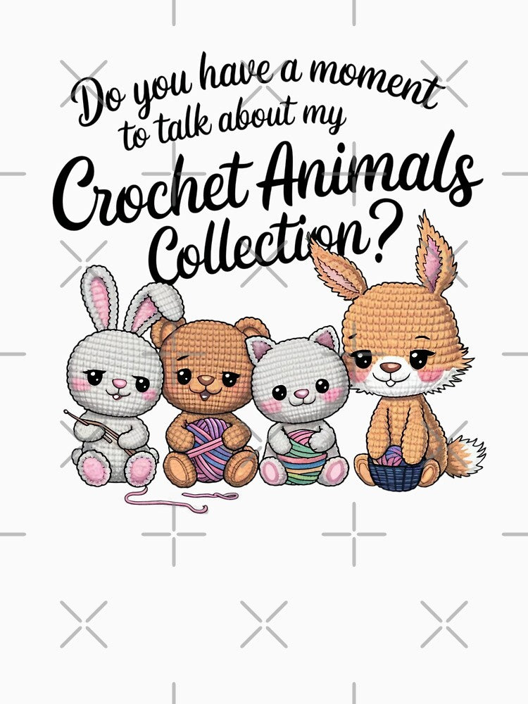 Do You Have a Moment to Talk About My Crochet Animals Collection? by MagicWander