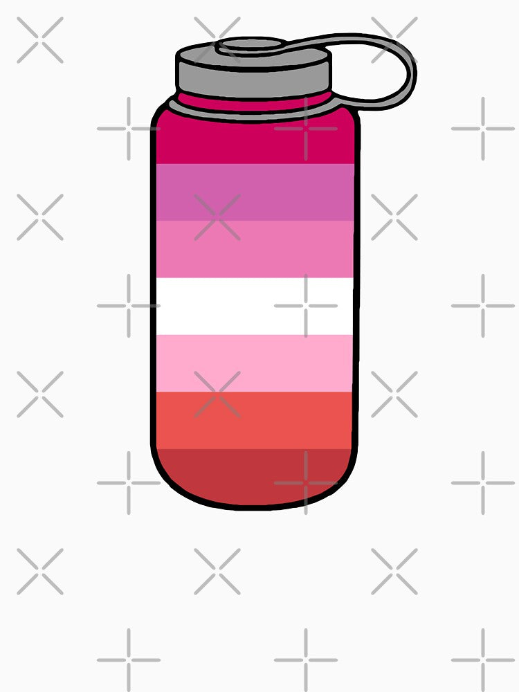 Lesbian Pride Nalgene Water Bottle by maura41