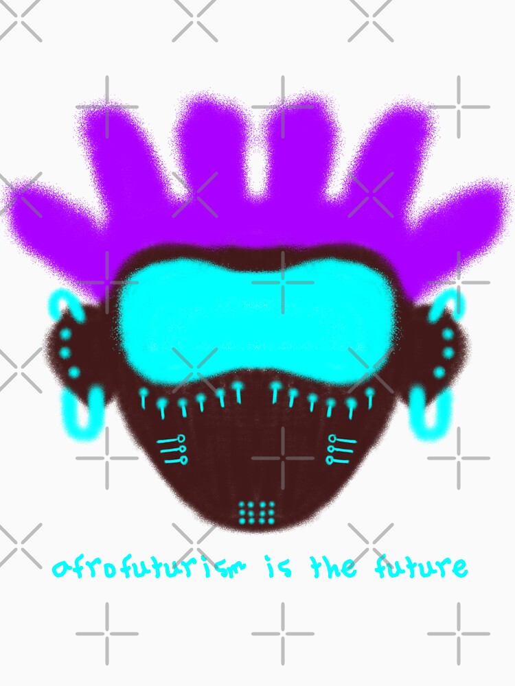 Afrofuturist Cyber Punk by aelyaen