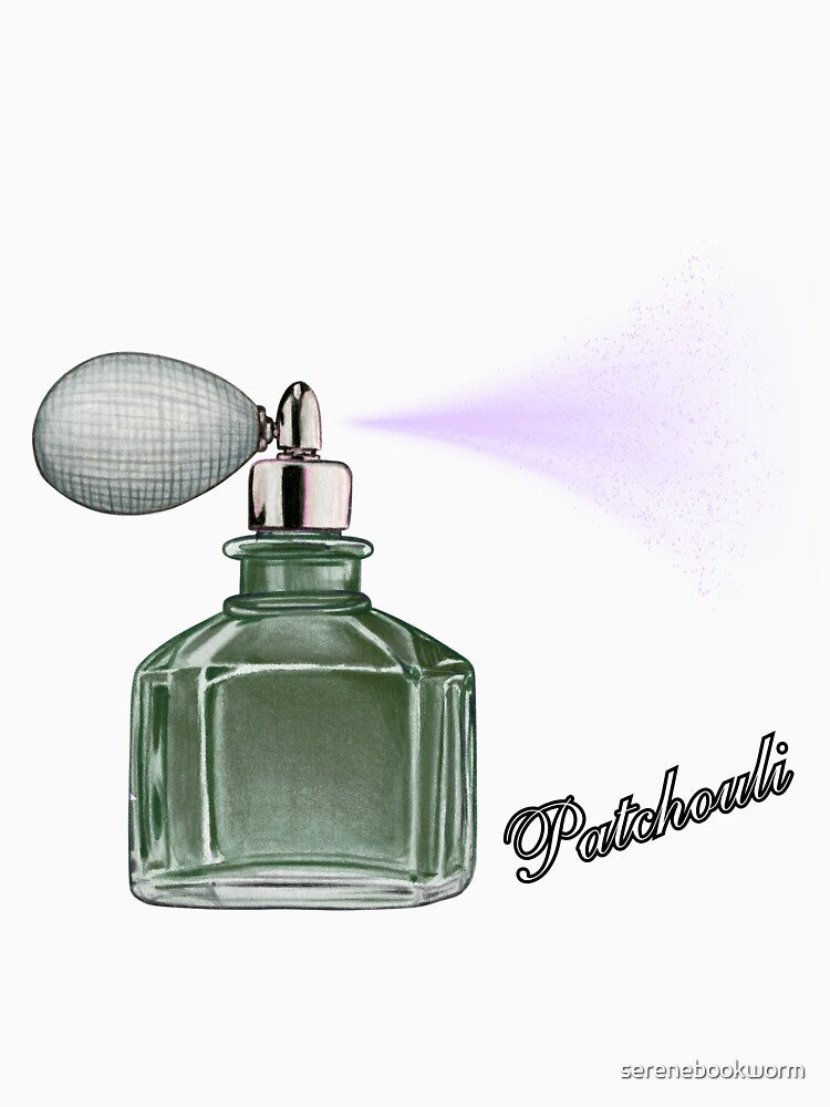 Patchouli scented perfume aesthetic by serenebookworm