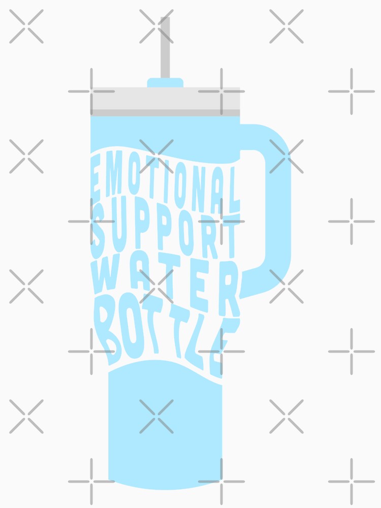Emotional Support Water Bottle by Nina Susan Design