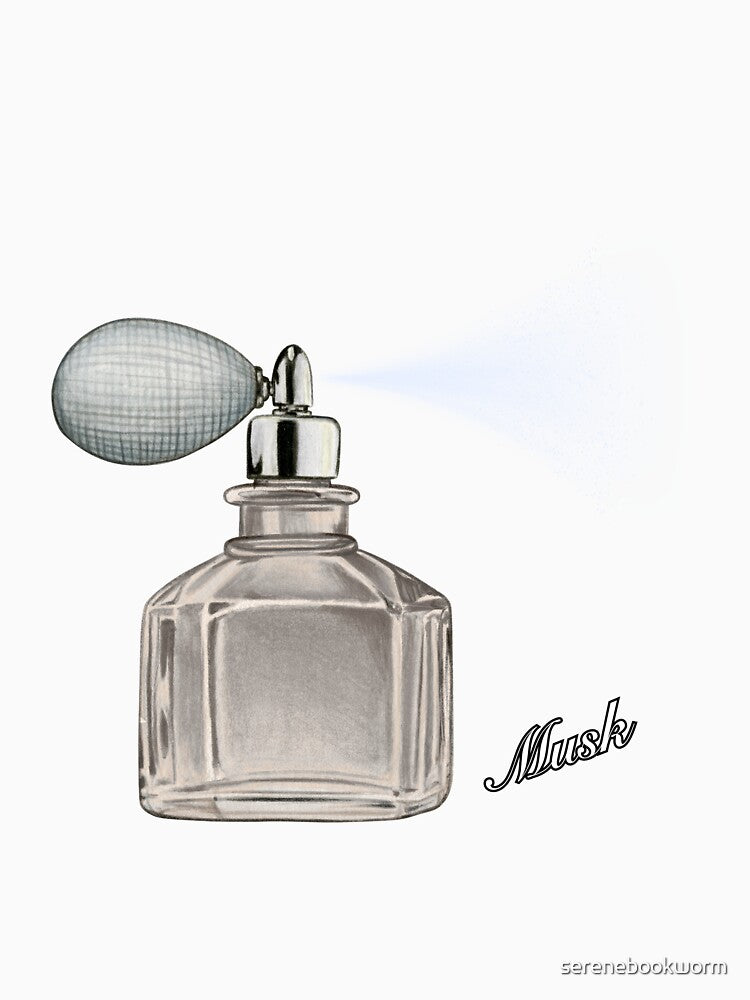 Musk scented perfume aesthetic by serenebookworm
