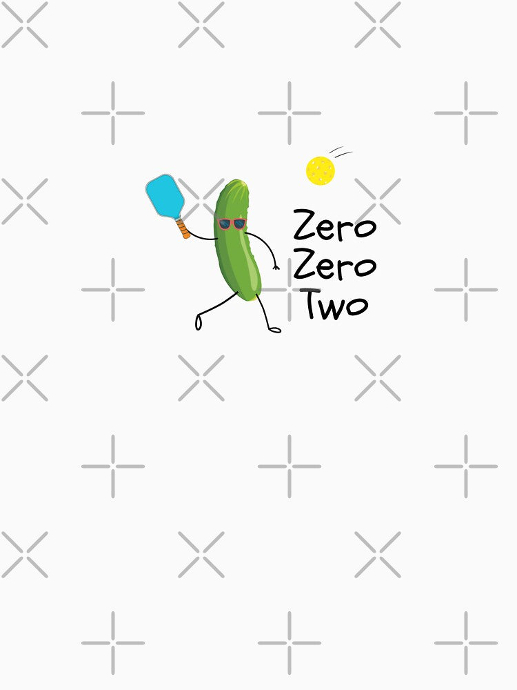 Zero Zero Two Pickle Playing Pickleball by Flip Your Pancake