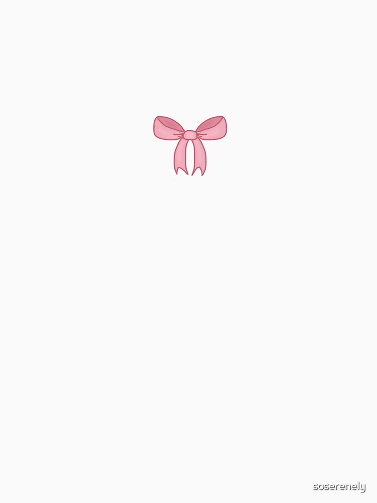 pink bow by soserenely