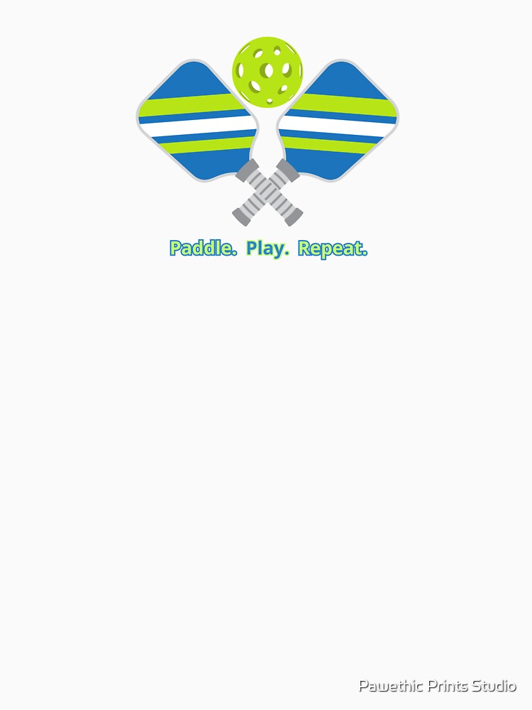Paddle. Play. Repeat. by Pawethic Prints Studio