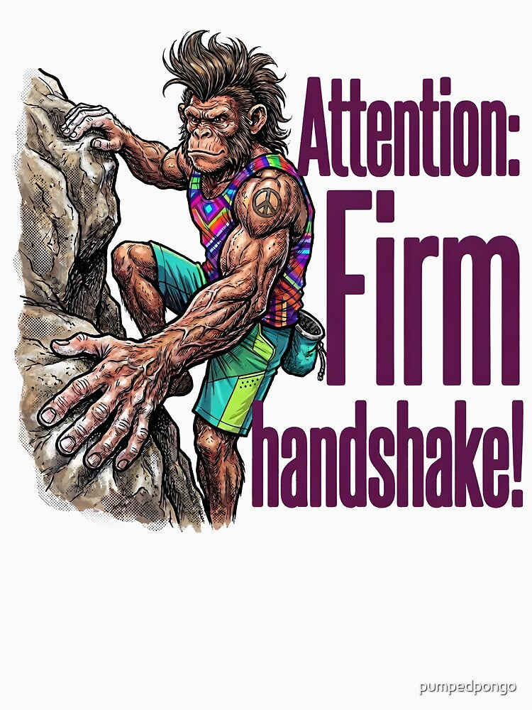 Attention: Firm handshake! by pumpedpongo