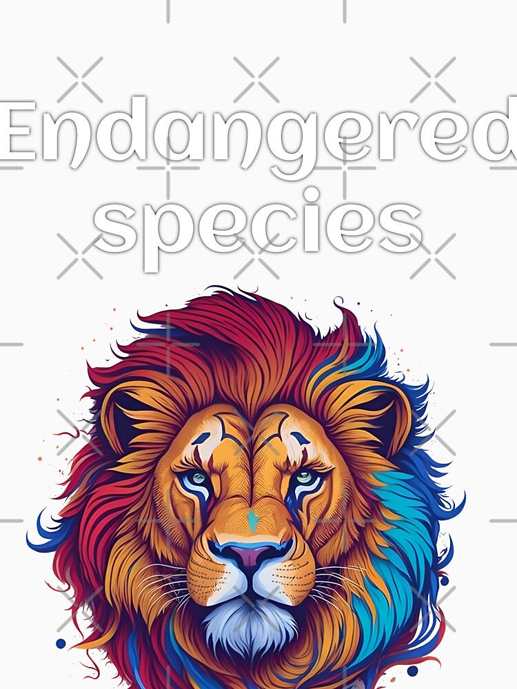 Lion - an endangered species by World-animals