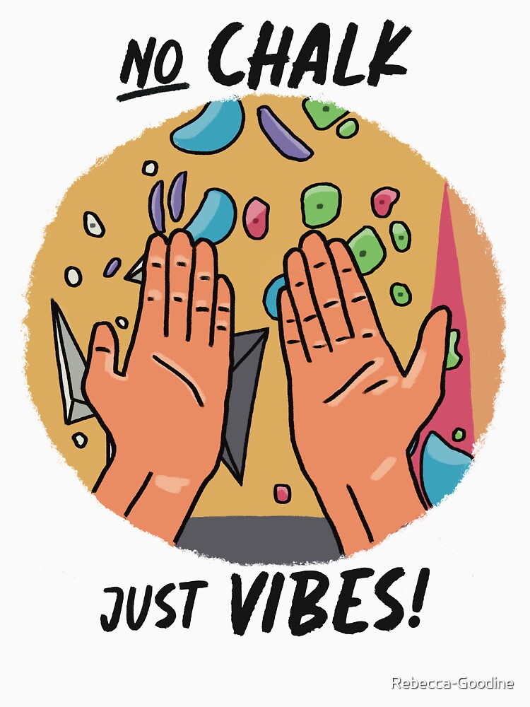 No chalk just vibes by Rebecca-Goodine