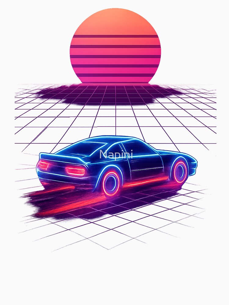 Retro Grid Racer – Neon Horizon by Napini