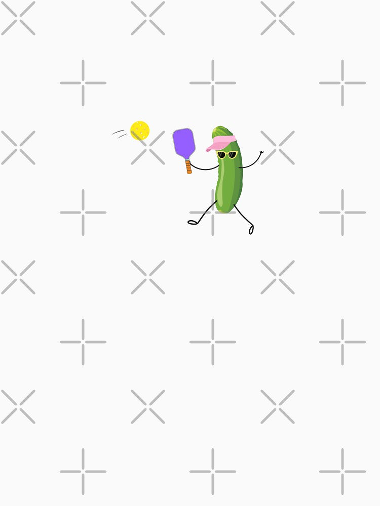 Pickle Playing Pickleball Pink Visor by Flip Your Pancake