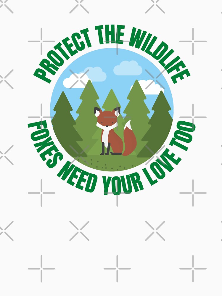 Protect the wildlife. Foxes need your love too by fev-rocks