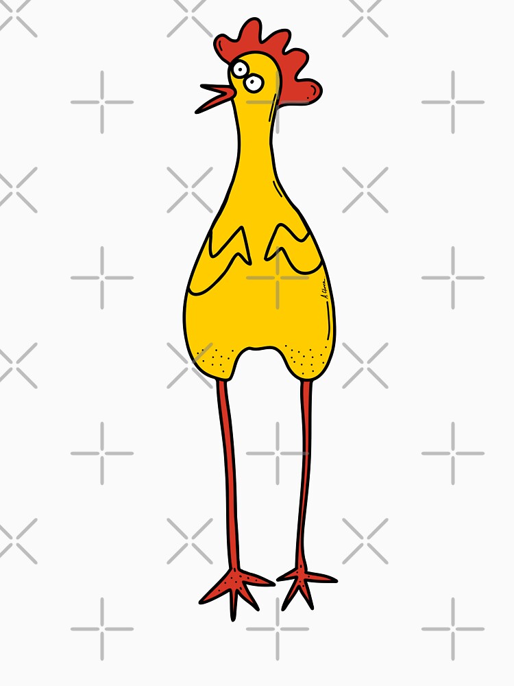 Rubber Chickens in Yellow by AmyClimer
